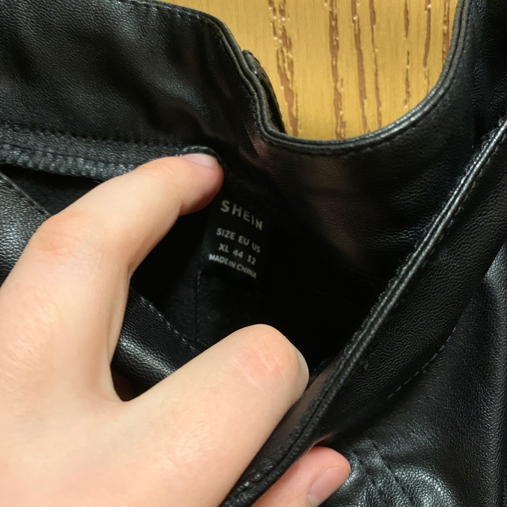 Leather pants
